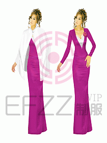 夜總會(huì)咨客服裝069