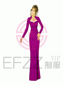 夜總會咨客服裝075