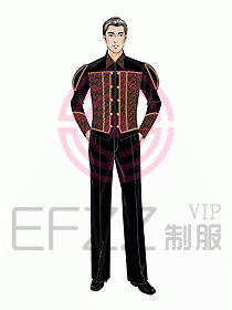 夜總會服務(wù)員服裝095