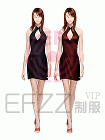 夜總會服務(wù)員服裝108