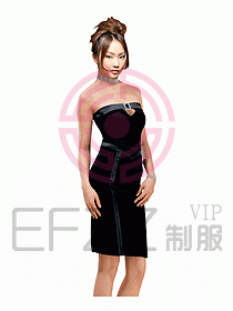 夜總會DJ小姐服163