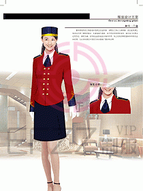 酒店門童制服106