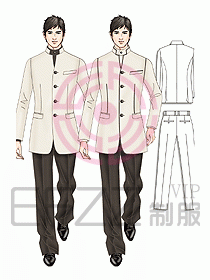 前廳大堂服務(wù)生制服186