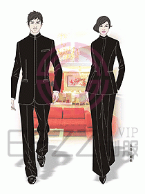 前廳大堂服務(wù)生制服193