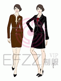 前廳大堂服務(wù)生制服195