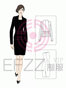 前廳大堂服務(wù)生制服202