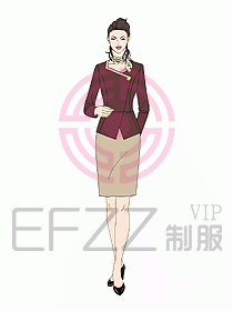 前廳大堂服務(wù)生制服205