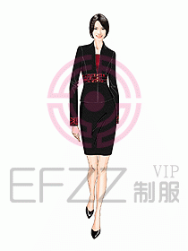 前廳大堂服務(wù)生制服283