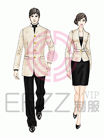 前廳大堂服務(wù)生制服286