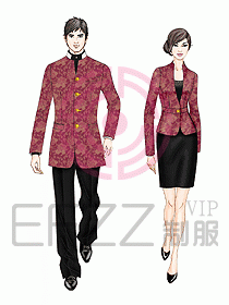 前廳大堂服務(wù)生制服289