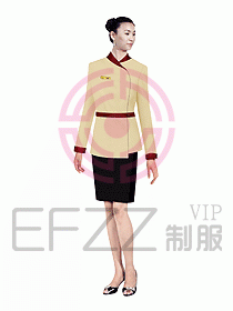 客房服務(wù)員服裝065