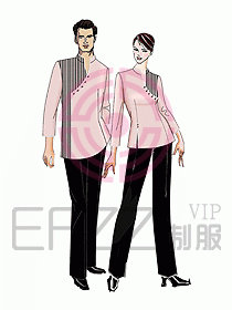 客房服務(wù)員服裝096