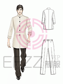 客房服務(wù)員服裝115