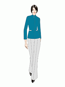 客房服務(wù)員服裝141