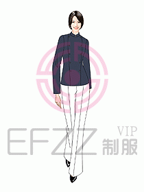 客房服務(wù)員服裝154