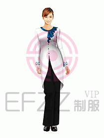 西餐咨客服裝146