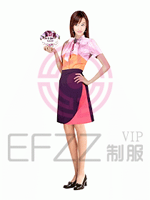 西餐服務(wù)生服裝087