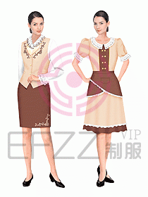 西餐服務(wù)生服裝094