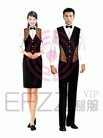 西餐服務(wù)生服裝145