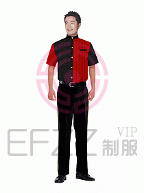 西餐服務(wù)生服裝166