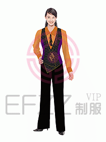 西餐服務(wù)生服裝172