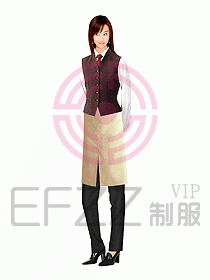 西餐服務(wù)生服裝216