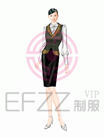 西餐服務(wù)生服裝245