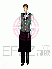 西餐服務(wù)生服裝247