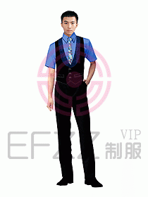 西餐服務(wù)生服裝298