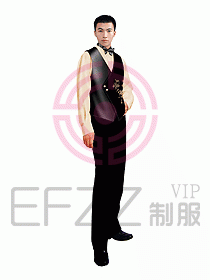 西餐服務(wù)生服裝304