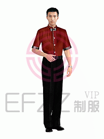 西餐服務(wù)生服裝313