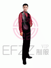 西餐服務(wù)生服裝320