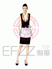 西餐服務生服裝322