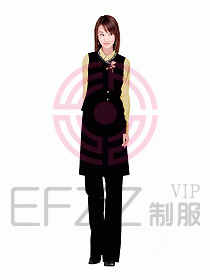 西餐服務(wù)生服裝331