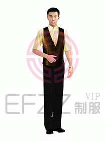 西餐服務(wù)生服裝350