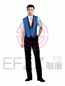 西餐服務(wù)生服裝352