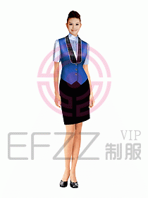 西餐服務(wù)生服裝353