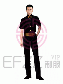 西餐服務生服裝354