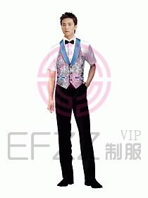西餐服務(wù)生服裝359