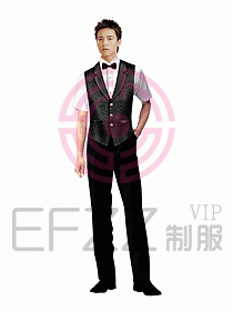 西餐服務(wù)生服裝361