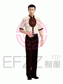 西餐服務(wù)生服裝371