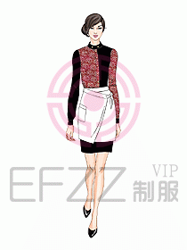 西餐服務(wù)生服裝387