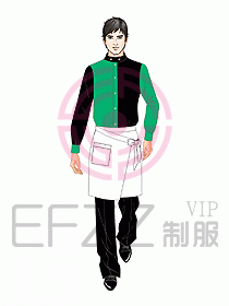 西餐服務(wù)生服裝384