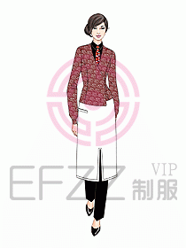 西餐服務生服裝389
