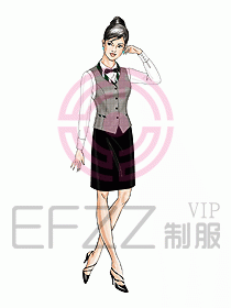 西餐服務(wù)生服裝405