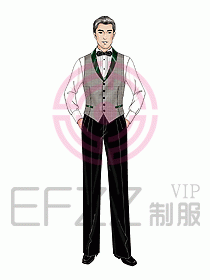 西餐服務(wù)生服裝406