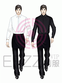 西餐服務(wù)生服裝413