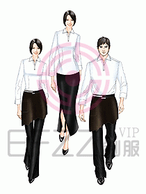 西餐服務生服裝417