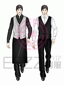 西餐服務生服裝424