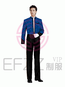 西餐服務(wù)生服裝428